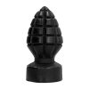 ALL BLACK – 14 cm-es prémium anális plug