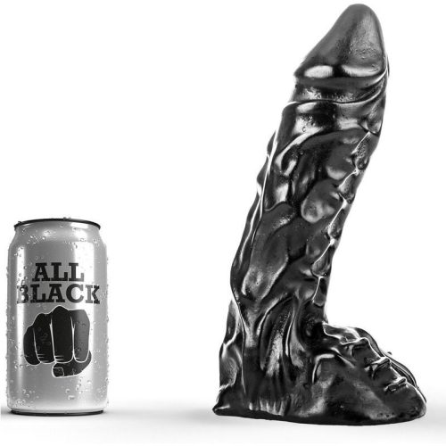 ALL BLACK - VIBRÁTOR 23 CM