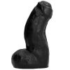 All Black - élethű dildó, 17 cm