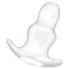 ADDICTED TOYS – nagy méretű átlátszó anál tágító 15 cm
