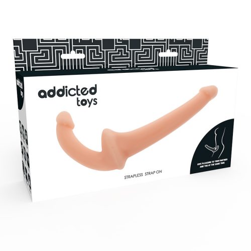 ADDICTED TOYS – Rugalmas dildo natúr tartós nélkül