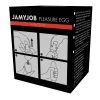 JAMYJOB - diszkrét tojás maszturbátor fekete változatban