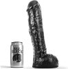 ALL BLACK – 29 cm-es prémium dildó