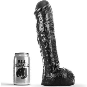 ALL BLACK – 29 cm-es prémium dildó