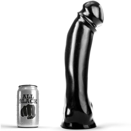 ALL BLACK – 33 cm-es prémium dildó
