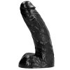 ALL BLACK – érzéki dildó 25,5 cm hosszan