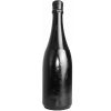 ALL BLACK - elegáns üveg 39,5 cm, prémium megjelenés