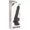 Basecock – valósághű vibrátor távirányítóval, 19,5 cm