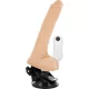 BASECOCK – élethű vibrátor távirányítóval, 19 cm hosszú