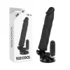 BASECOCK – valósághű vibrátor távirányítóval, 21 cm