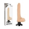 BASECOCK - REALISZTIKUS VIBRÁTOR 2-1 NATÚR 18,5 CM