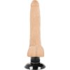 BASECOCK - REALISZTIKUS VIBRÁTOR 2-1 NATÚR 18,5 CM