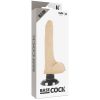 BASECOCK – élethű vibrátor 18,5 cm - intenzív izgatásra
