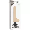 BASECOCK – élethű vibrátor 18,5 cm - intenzív izgatásra