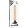 BASECOCK – élethű vibrátor 20 cm hosszú, 4 cm átmérőjű