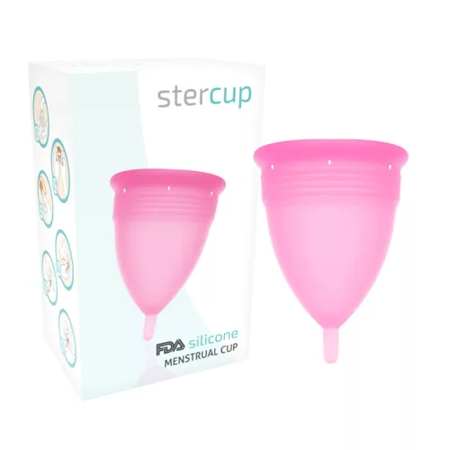 STERCUP – prémium szilikon menstruációs kehely (L) rózsaszín