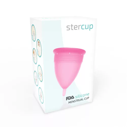 STERCUP – prémium szilikon menstruációs kehely (L) rózsaszín