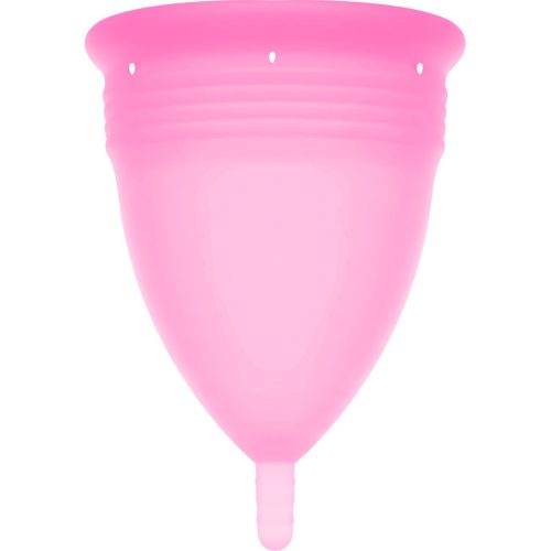STERCUP – Prémium szilikon menstruációs kupa, S méret, rózsaszín