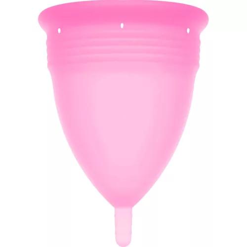 STERCUP – Prémium szilikon menstruációs kupa, S méret, rózsaszín