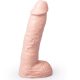 HUNG SYSTEM - élethű Mickey dildó természetes színben 24 cm