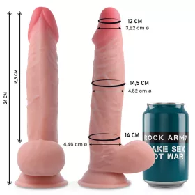   ROCKARMY - prémium dupla sűrűségű masszázs eszköz 24 cm