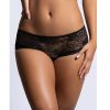 QUEEN LINGERIE – virágmintás csipkés bugyi hátul nyitott S/M