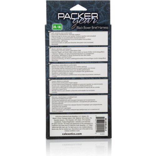 CALEXOTICS - boxer kivágású hordozó játékszerhez