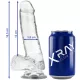 X RAY – átlátszó, rugalmas szexuális segédeszköz 18,5 cm
