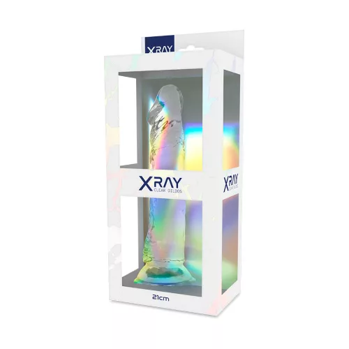 X RAY – átlátszó, 21 cm-es intim eszköz
