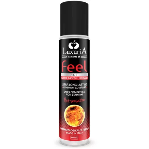 INTIMATELINE - Luxuria Feel Hot – vízbázisú síkosító 60 ml