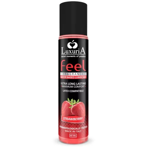 INTIMATELINE - Luxuria Feel eper ízű síkosító 60 ml