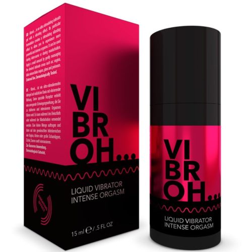 VIBROH FOLYÉKONY VIBRÁTOR INTENZÍV ORGAZMUS 15 ML