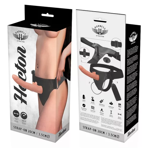 Harness Attraction Hector – 20 cm prémium vibrátor
