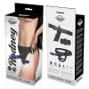 Harness Attraction Rodney – dupla penetráló vibrátor 18 cm