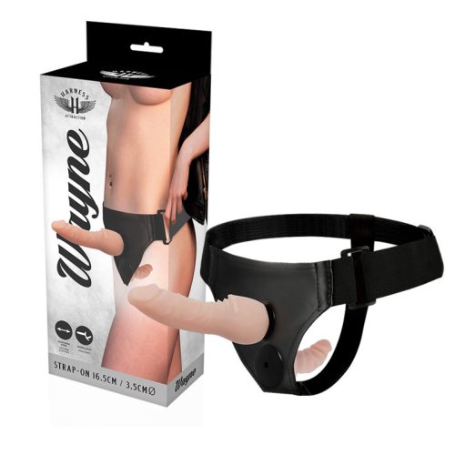 Harness Attraction – Wayne dupla penetrációs vibrátor 16,5 cm