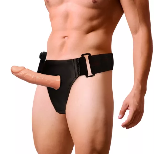 Harness Attraction - 15 cm-es vibráló péniszmaszk