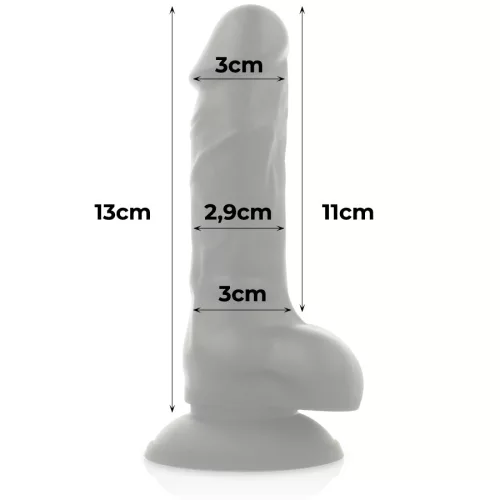 Cock Miller – rugalmas szilikon pénisz, 13 cm