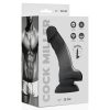 COCK MILLER SZILIKON SŰRŰSÉGŰ COCKSIL CSUKLÓS VIBRÁTOR FEKETE 13 CM