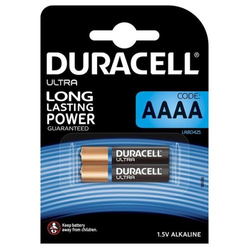 DURACELL - Ultra teljesítményű AAAA alkáli elem, 2 db