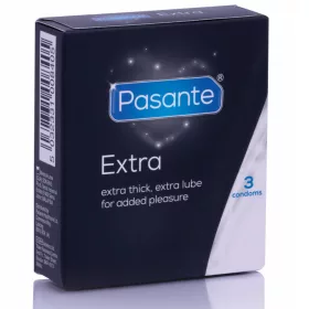 Pasante Extra Thick vastag óvszer - 3 db