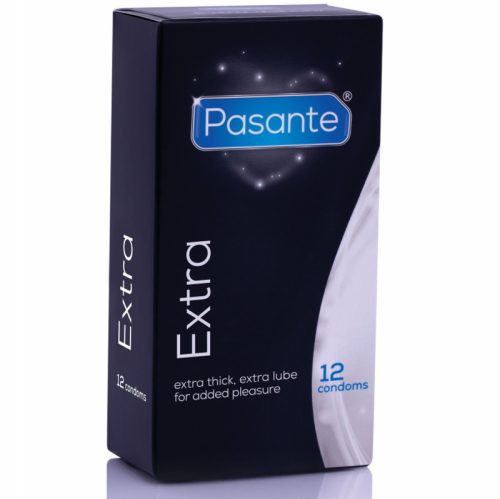 Pasante Extra – extra vastag óvszer, 12 db 