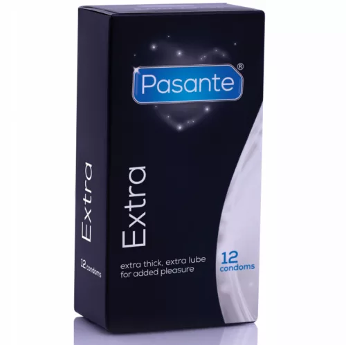 Pasante Extra Thick vastag óvszer - 12 db