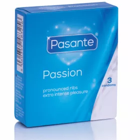 Pasante Dotted pontozott óvszer - 3 db