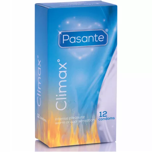 Pasante Climax melegítő és hűsítő óvszerválogatás - 12 db