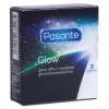 Pasante Glow in the Dark sötétben világító óvszer - 3 db