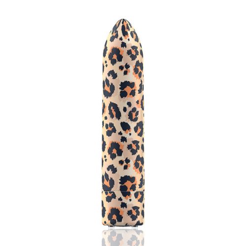 Custom Bullets - Leopard mágneses vibrátor 10 erősséggel