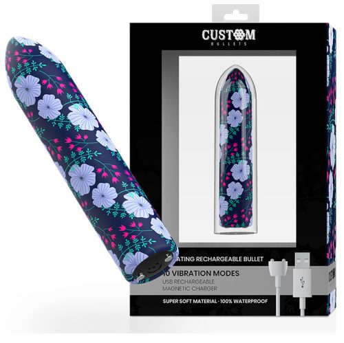 Custom Bullets - mágneses vibráló golyó 10 erősséggel