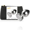 COQUETTE CHIC DESIRE – prémium fém anális dugó, fehér L 4 x 9cm