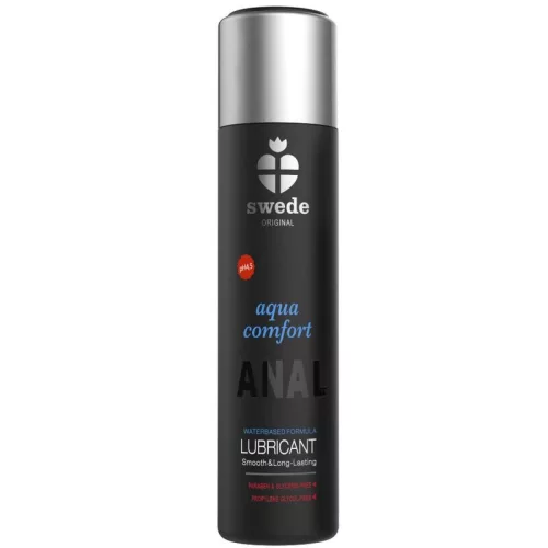SWEDE Aqua Comfort – prémium vízbázisú anál síkosító 120 ml