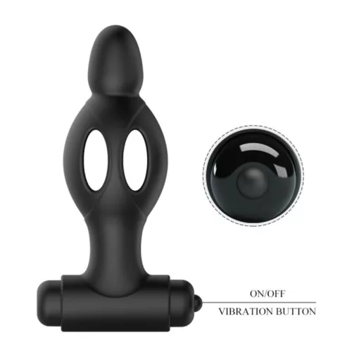 MR PLAY – vibráló szilikon análdugó